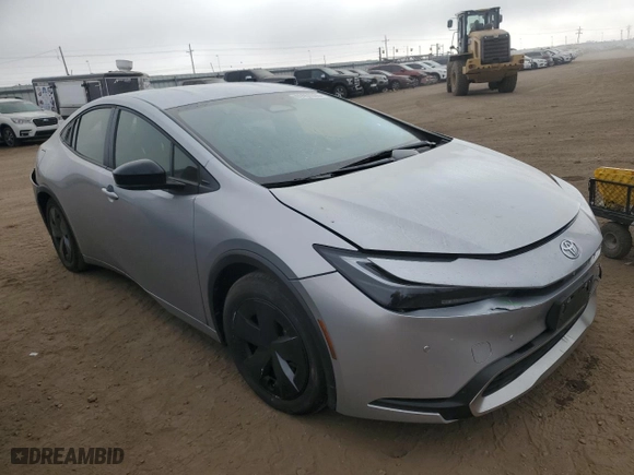 2023 Toyota Prius Prime SE with VIN JTDACACU3P3005444, listed as a Copart auction lot 41451305 with 11,537 mi miles and Salvage Title. Bid and sale history available at carsss.com. Image 4.