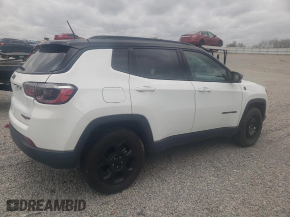 2023 Jeep Compass Trailhawk with VIN 3C4NJDDN5PT565793, listed as a Copart auction lot 50060115 with 38,292 mi miles and Salvage title. Bid and sale history available at DreamBid. Image 3.