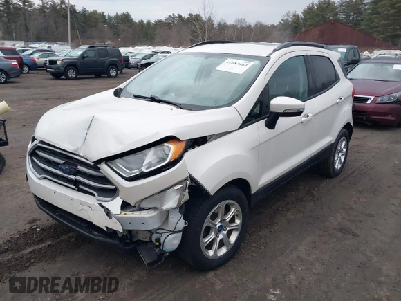 2018 Ford EcoSport SE with VIN MAJ3P1TE9JC217302, listed as a IAAI auction lot 41683163 with 75,591 mi miles and . Bid and sale history available at DreamBid. Image 2.