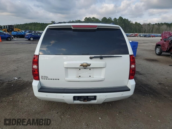 2008 Chevrolet Suburban LTZ with VIN 3GNFC16J78G137006, listed as a Copart auction lot 61294024 with 159,987 mi miles and Salvage Title. Bid and sale history available at carsss.com. Image 6.
