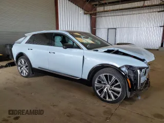 2024 Cadillac LYRIQ Luxury z VIN 1GYKPSRK0RZ105290, wystawiony jako Copart lot #50033015 z przebiegiem Nie podano mil oraz Szkoda całkowita • Salvage title. Historia ofert i sprzedaży dostępna na DreamBid. Obrazek 4.