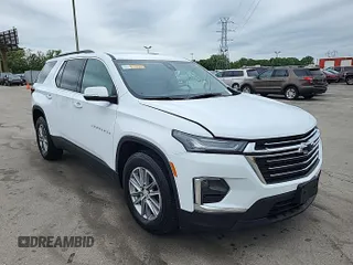 2023 Chevrolet Traverse LT z VIN 1GNEVHKW5PJ325679, wystawiony jako IAAI lot #42541394 z przebiegiem 74 480 mil mil oraz . Historia ofert i sprzedaży dostępna na DreamBid. Obrazek 22.