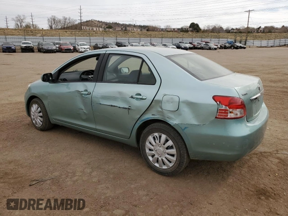 2008 Toyota Yaris with VIN JTDBT923184029555, listed as a Copart auction lot 50807755 with 98,072 mi miles and Salvage Title. Bid and sale history available at DreamBid. Image 2.
