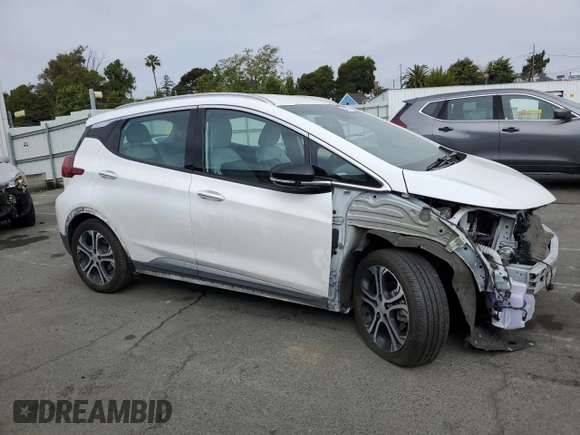2021 Chevrolet Bolt EV Premier with VIN 1G1FZ6S04M4106586, listed as a Copart auction lot 54701745 with 72,686 mi miles and Salvage title. Bid and sale history available at DreamBid. Image 4.