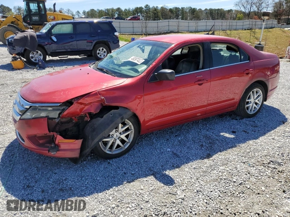 2011 Ford Fusion SEL with VIN 3FAHP0JGXBR321465, listed as a Copart auction lot 49397455 with 0 mi miles and Salvage Title. Bid and sale history available at carsss.com. Image 1.
