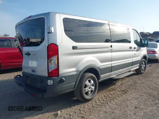2018 Ford Transit Passenger XL with VIN 1FBZX2YM0JKA70128, listed as a IAAI auction lot 42379000 with 125,309 mi miles and . Bid and sale history available at DreamBid. Image 4.