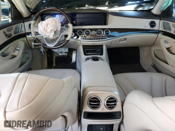 2020 Mercedes-Benz S-Class S 450 with VIN W1KUG6EB8LA559889, listed as a Copart auction lot 87282954 with 36,057 mi miles and Salvage Title. Bid and sale history available at carsss.com. Image 8.