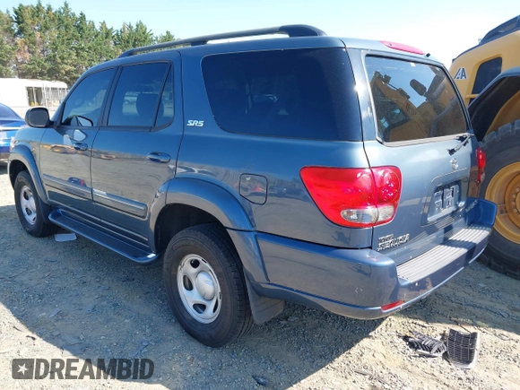 2006 Toyota Sequoia SR5 with VIN 5TDBT44A06S270314, listed as a IAAI auction lot 42225699 with 214,160 mi miles and . Bid and sale history available at DreamBid. Image 3.