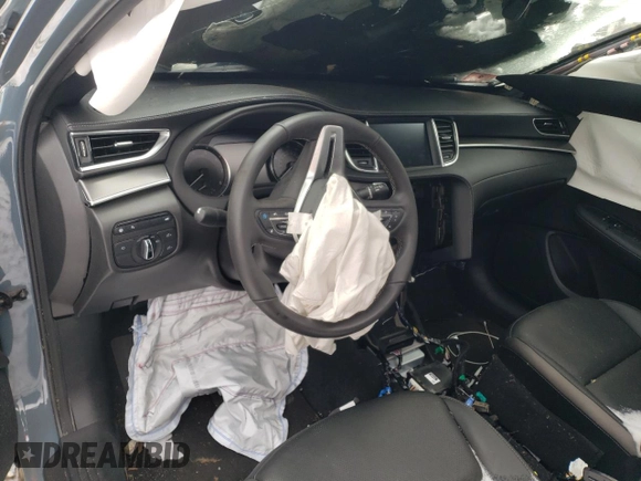 2023 Infiniti QX55 Luxe with VIN 3PCAJ5JR4PF121072, listed as a Copart auction lot 85636674 with Not provided miles and Salvage title. Bid and sale history available at DreamBid. Image 8.
