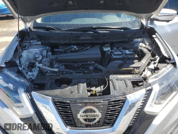 2017 Nissan Rogue SL with VIN JN8AT2MT5HW405585, listed as a Copart auction lot 49494535 with 93,390 mi miles and Non Repairable. Bid and sale history available at DreamBid. Image 12.