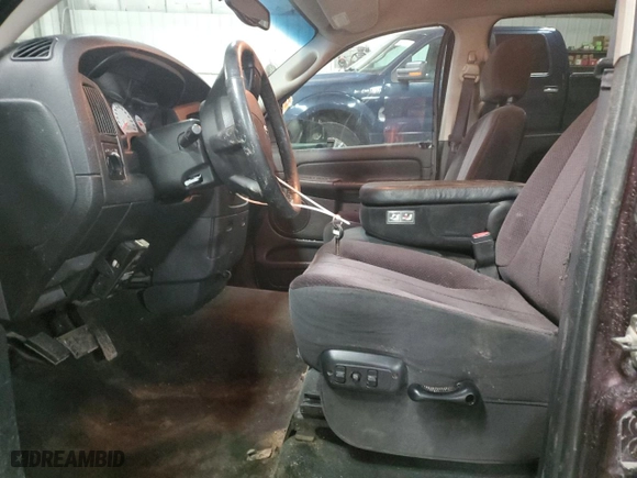 2005 Dodge Ram 1500 SLT with VIN 1D7HU18D35S124592, listed as a Copart auction lot 47404925 with 161,052 mi miles and Salvage Title. Bid and sale history available at carsss.com. Image 7.