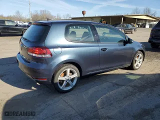 2013 Volkswagen Golf w/Conv & Sunroof with VIN WVWBB7AJ2DW015329, listed as a Copart auction lot 53741895 with 62,609 mi miles and Clean Title. Bid and sale history available at carsss.com. Image 3.