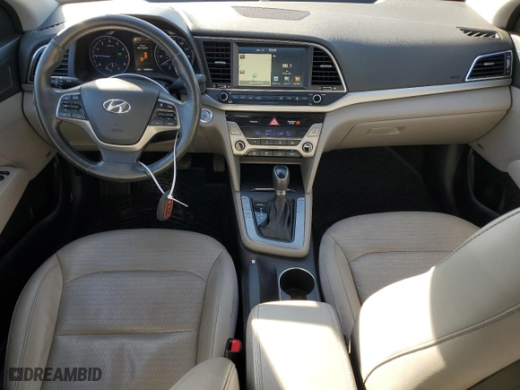 2017 Hyundai Elantra SE with VIN 5NPD84LF9HH006332, listed as a Copart auction lot 42926245 with 124,463 mi miles and Salvage Title. Bid and sale history available at carsss.com. Image 8.