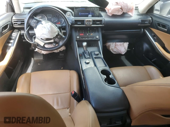 2018 Lexus IS with VIN JTHBA1D20J5069345, listed as a Copart auction lot 51686105 with 119,883 mi miles and Salvage Title. Bid and sale history available at carsss.com. Image 8.
