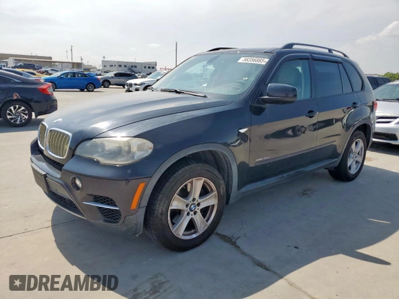 2012 BMW X5 35d with VIN 5UXZW0C57CL664245, listed as a Copart auction lot 58356885 with 148,517 mi miles and Clean title. Bid and sale history available at DreamBid. Image 1.