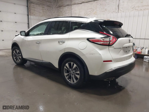 2015 Nissan Murano SL with VIN 5N1AZ2MH6FN232146, listed as a IAAI auction lot 41744239 with 157,721 mi miles. Bid and sale history available at carsss.com. Image 3.