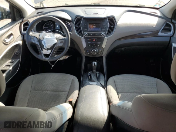 2017 Hyundai Santa Fe 2.4L with VIN 5XYZT3LB0HG392609, listed as a Copart auction lot 62553505 with 69,774 mi miles and Salvage title. Bid and sale history available at DreamBid. Image 8.