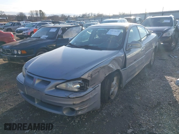 2000 Pontiac Grand Am GT1 with VIN 1G2NV52E6YC553053, listed as a IAAI auction lot 41070259 with 206,629 mi miles. Bid and sale history available at carsss.com. Image 2.