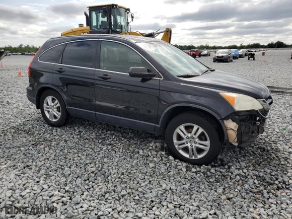 2011 Honda CR-V EX with VIN JHLRE4H53BC009778, listed as a Copart auction lot 52355265 with 150,322 mi miles and Salvage Title. Bid and sale history available at carsss.com. Image 4.