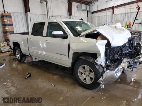2018 Chevrolet Silverado 1500 LT with VIN 1GCUKREC3JF233940, listed as a Copart auction lot 46626715 with Not Provided miles and Non Repairable. Bid and sale history available at DreamBid. Image 4.