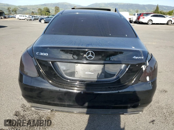 2020 Mercedes-Benz C 300 with VIN WDDWF8EB0LR540472, listed as a Copart auction lot 50381235 with Not Provided miles and Salvage Title. Bid and sale history available at DreamBid. Image 6.