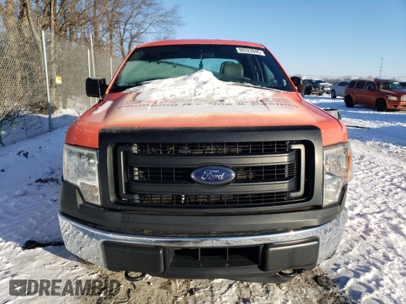 2014 Ford F-150 XL with VIN 1FTVX1EF6EKD36882, listed as a Copart auction lot 88322845 with 205,422 mi miles and Salvage title. Bid and sale history available at DreamBid. Image 5.