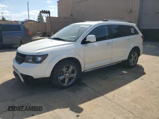 2017 Dodge Journey Crossroad Plus with VIN 3C4PDDGG9HT555153, listed as a Copart auction lot 50507085 with 133,958 mi miles and Salvage title. Bid and sale history available at DreamBid. Image 1.