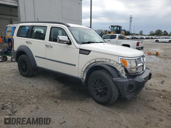 2008 Dodge Nitro SXT with VIN 1D8GU28K08W285099, listed as a Copart auction lot 52709275 with 123,048 mi miles and Salvage Title. Bid and sale history available at DreamBid. Image 4.