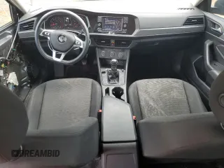2019 Volkswagen Jetta S with VIN 3VWN57BU7KM243429, listed as a Copart auction lot 53852725 with 99,350 mi miles and Salvage title. Bid and sale history available at DreamBid. Image 8.