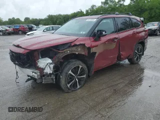 2022 Toyota Highlander XSE z VIN 5TDLZRBH7NS246168, wystawiony jako Copart lot #58135265 z przebiegiem 41 599 mil mil oraz Szkoda całkowita • Salvage title. Historia ofert i sprzedaży dostępna na DreamBid. Obrazek 1.