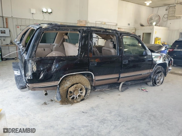 1995 Chevrolet Tahoe with VIN 1GNEK13K2SJ432421, listed as a Copart auction lot 72959694 with 0 mi miles and Salvage Title. Bid and sale history available at carsss.com. Image 3.