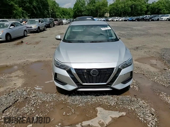 2021 Nissan Sentra SV with VIN 3N1AB8CV6MY208984, listed as a Copart auction lot 61301575 with 40,055 mi miles and Salvage title. Bid and sale history available at DreamBid. Image 14.