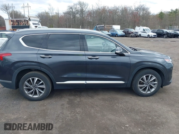 2020 Hyundai Santa Fe SEL with VIN 5NMS3CADXLH247789, listed as a IAAI auction lot 42048642 with 40,483 mi miles. Bid and sale history available at carsss.com. Image 13.