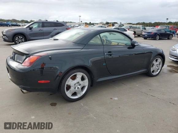 2004 Lexus SC 430 with VIN JTHFN48Y740060584, listed as a Copart auction lot 77255094 with Not Provided miles and Non Repairable. Bid and sale history available at DreamBid. Image 3.