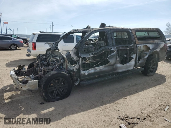 2022 Ford F-150 XL with VIN 1FTFW1E85NFA71423, listed as a Copart auction lot 48205975 with Not Provided miles and Salvage Title. Bid and sale history available at carsss.com. Image 1.