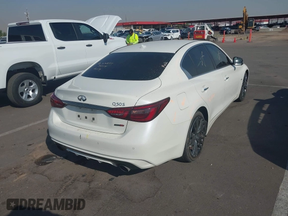 2020 Infiniti Q50 Luxe с VIN JN1EV7AP8LM205514, выставлен на аукционе IAAI как лот 40316574 с пробегом 60 989 миль миль и . История ставок и продаж доступна на DreamBid. Изображение 4.
