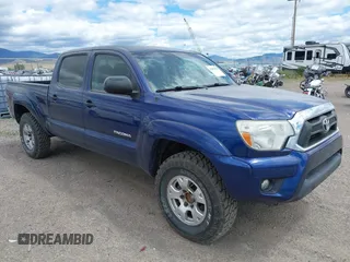 2015 Toyota Tacoma PreRunner with VIN 5TFKU4HNXFX006568, listed as a IAAI auction lot 42695934 with 130,975 mi miles and . Bid and sale history available at DreamBid. Image 1.