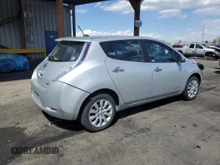 2014 Nissan LEAF SL with VIN 1N4AZ0CP2EC335954, listed as a Copart auction lot 53363845 with 73,436 mi miles and Salvage Title. Bid and sale history available at DreamBid. Image 3.
