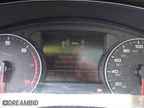 2015 Audi A6 2.0T Premium with VIN WAUCFAFC8FN007404, listed as a IAAI auction lot 41468567 with 81,535 mi miles. Bid and sale history available at carsss.com. Image 7.