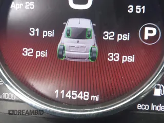 2015 FIAT 500 Sport with VIN 3C3CFFBR2FT528116, listed as a IAAI auction lot 42136399 with 114,548 mi miles. Bid and sale history available at carsss.com. Image 15.