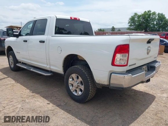 2023 Ram 2500 Big Horn with VIN 3C6UR5DJXPG632878, listed as a IAAI auction lot 42152832 with 44,198 mi miles. Bid and sale history available at carsss.com. Image 3.