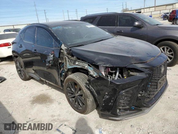 2022 Lexus NX with VIN JTJKGCEZ6N5000640, listed as a Copart auction lot 42488723 with 9,705 mi miles. Bid and sale history available at carsss.com. Image 4.
