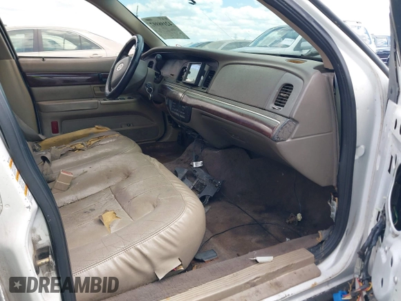 2003 Mercury Grand Marquis LS Premium with VIN 2MEHM75W23X672191, listed as a IAAI auction lot 42198997 with 137,525 mi miles and . Bid and sale history available at DreamBid. Image 5.