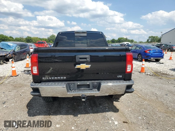2016 Chevrolet Silverado 1500 LTZ with VIN 3GCUKSEJ7GG382123, listed as a Copart auction lot 63068184 with 158,096 mi miles and Salvage Title. Bid and sale history available at DreamBid. Image 6.
