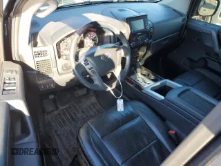 2014 Nissan Titan Pro-4X with VIN 1N6BA0EC6EN503726, listed as a Copart auction lot 86565894 with 266,399 mi miles and Salvage title. Bid and sale history available at DreamBid. Image 8.