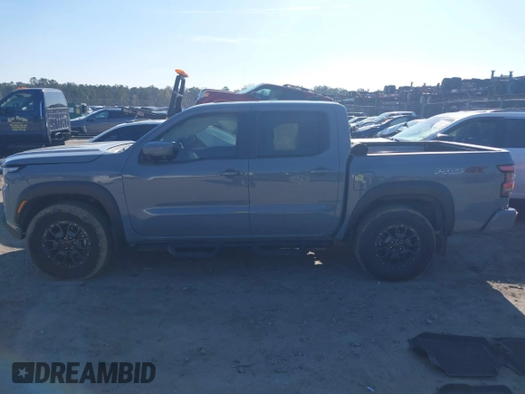 2023 Nissan Frontier Pro-4X with VIN 1N6ED1EK7PN604374, listed as a IAAI auction lot 41828936 with 60,452 mi miles and . Bid and sale history available at DreamBid. Image 14.