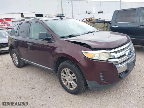 2011 Ford Edge SE with VIN 2FMDK3GC2BBA45323, listed as a IAAI auction lot 41928577 with 132,035 mi miles. Bid and sale history available at carsss.com. Image 1.