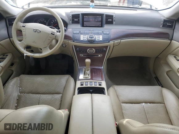 2009 Infiniti M with VIN JNKCY01F59M850803, listed as a Copart auction lot 51481445 with 171,188 mi miles and Salvage Title. Bid and sale history available at carsss.com. Image 8.
