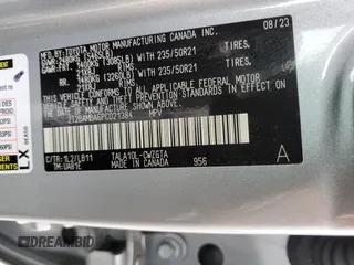 2023 Lexus RX 350 z VIN 2T2BAMBA6PC021384, wystawiony jako Copart lot #59927765 z przebiegiem 16 867 mil mil oraz Szkoda całkowita • Salvage title. Historia ofert i sprzedaży dostępna na DreamBid. Obrazek 13.