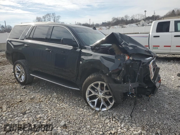 2019 GMC Yukon SLT Standard Edition with VIN 1GKS2DKC0KR389906, listed as a Copart auction lot 45219405 with 0 mi miles and Salvage Title. Bid and sale history available at carsss.com. Image 4.
